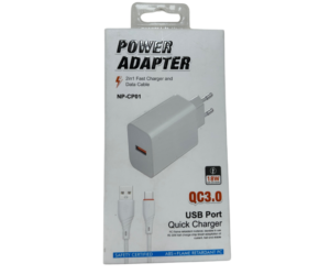 Cargador Rápido con CABLE MICRO USB (V8)