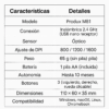Mouse Produx M61 Inalámbrico | Precisión, Ergonomía y Libertad de Movimiento| 100% Nuevo y Garantizado